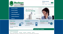 Desktop Screenshot of buckeyebank.com